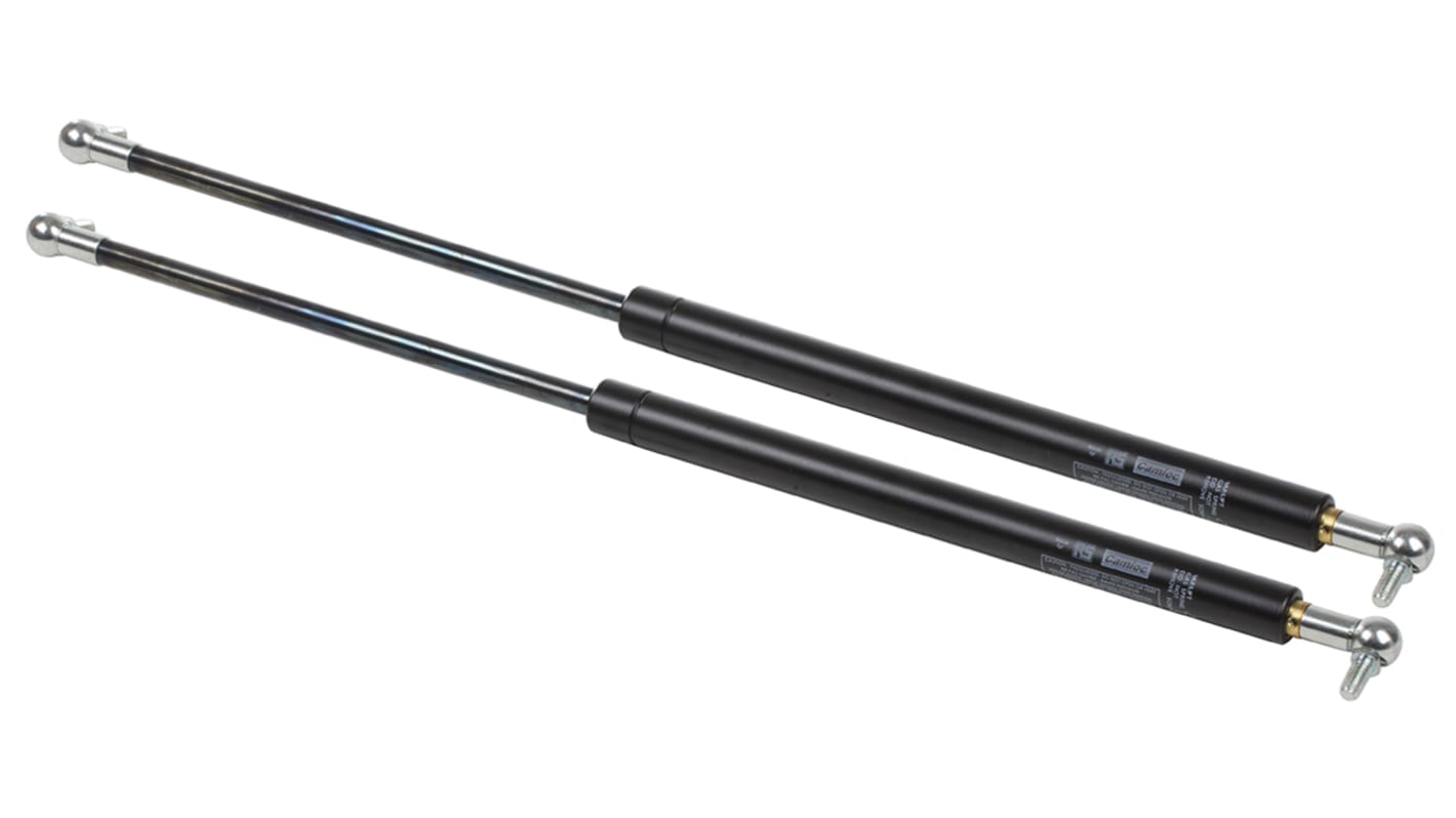 Vérin à gaz Camloc Gas Springs, course 300.0mm, force de 200N à 2500N