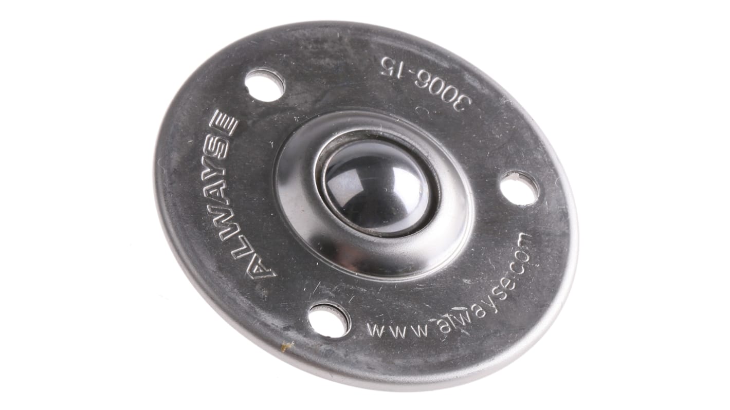 Unità di trasferimento a sfera in Acciaio inossidabile ALWAYSE, Ø 19mm, 25kg