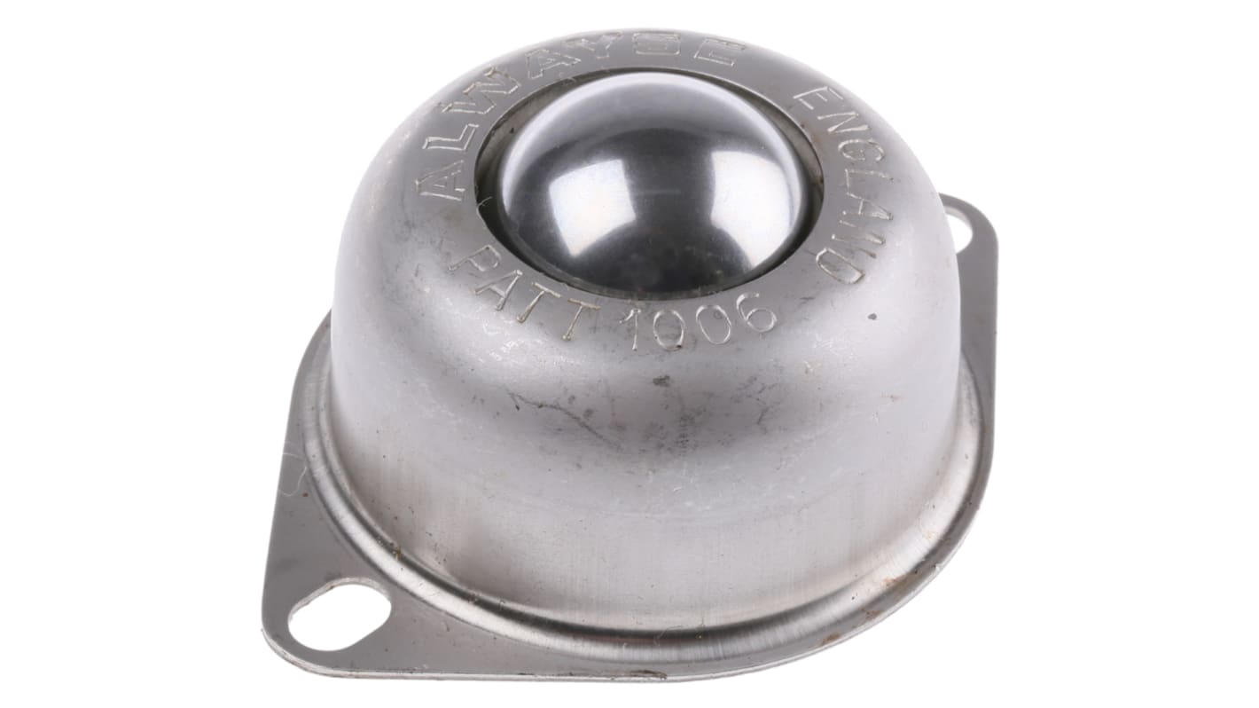 ALWAYSE Ball Transfer Unit with 25.4mm diameter Stainless Steel ball