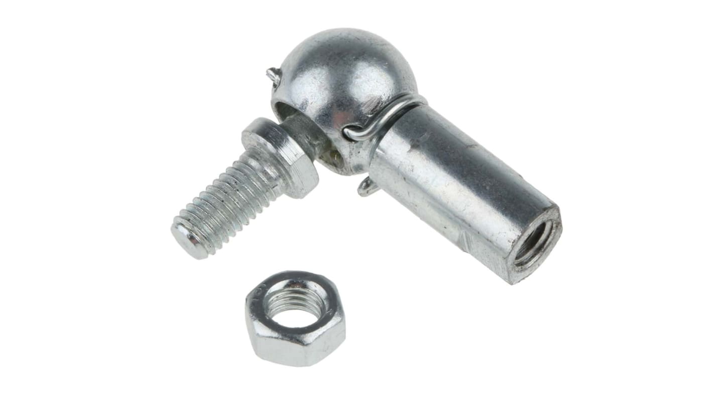 RS PRO Steel M5 Ball and Socket Joint, 28.5mm x 25mm