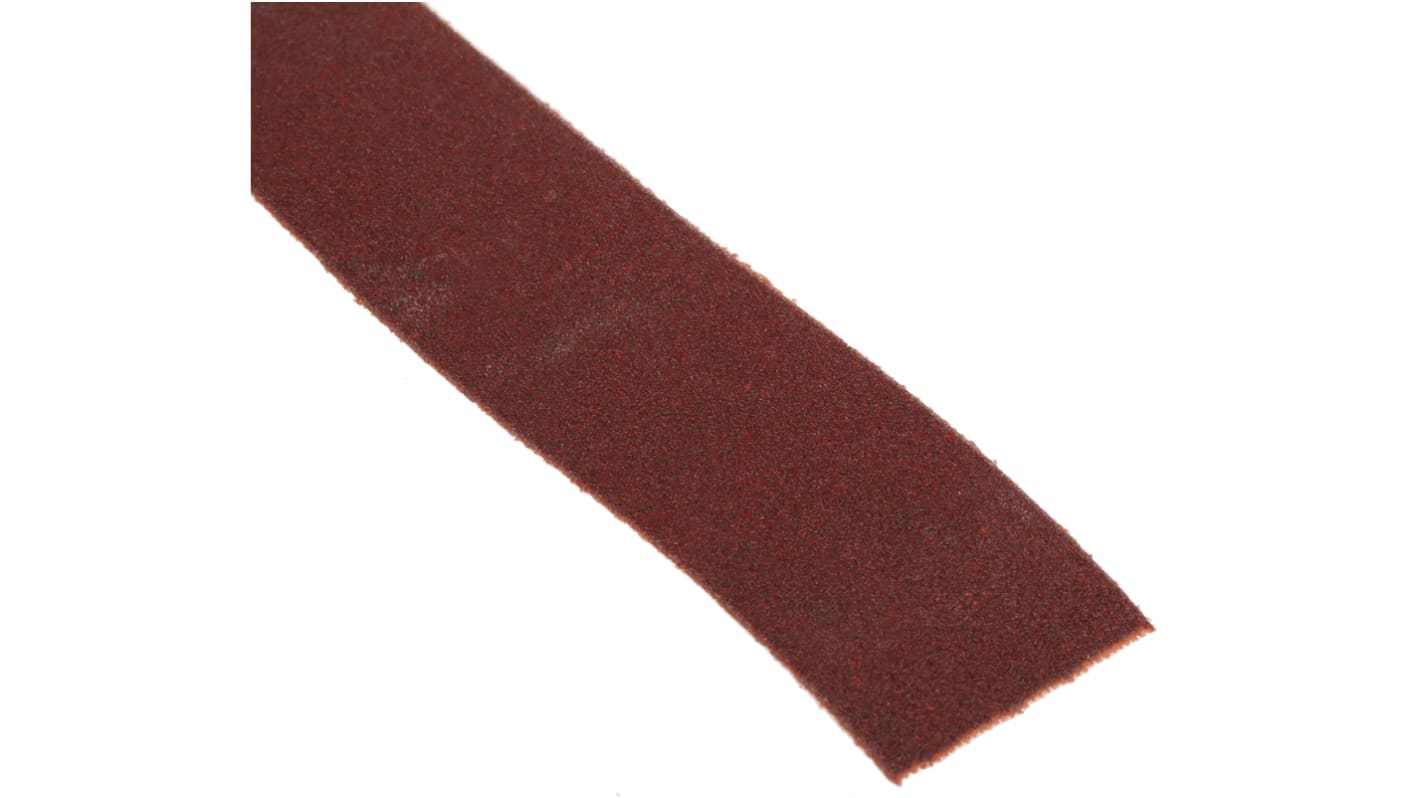 Norton P120 Grit Fine Sandpaper Roll, 25m x 25mm