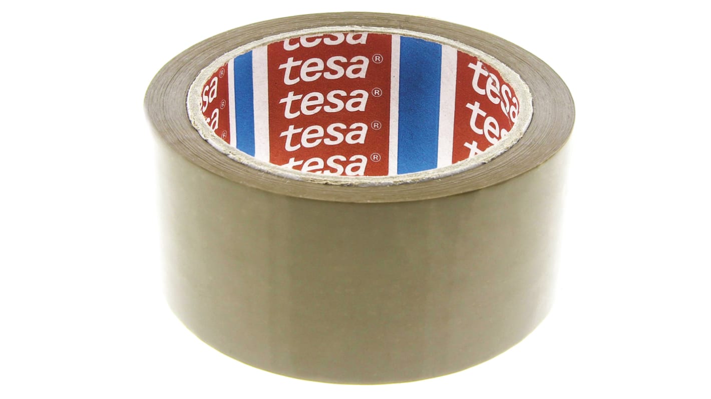 Tesa 4089 Brown Packing Tape, 66m x 48mm