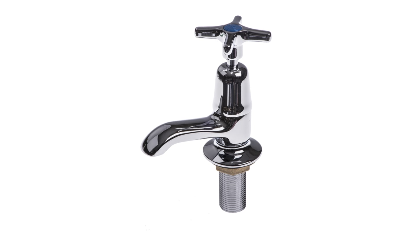 Pegler Yorkshire 黄铜水龙头, 冷水面盆水龙头, 扭动把手, BSP, 1/2in接口