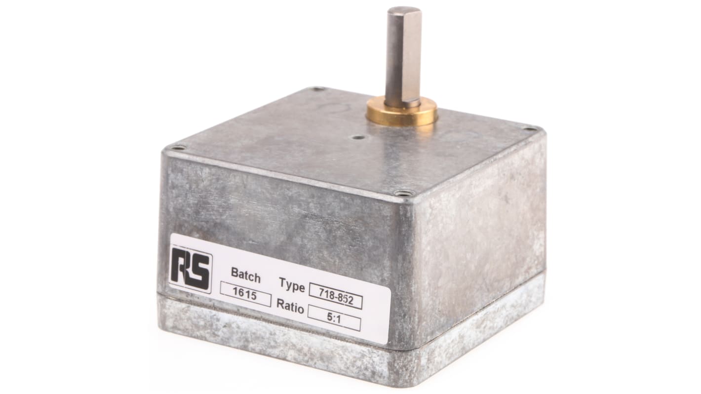 McLennan Servo Supplies 正齿轮箱, 5:1, 最大输出1.5 Nm