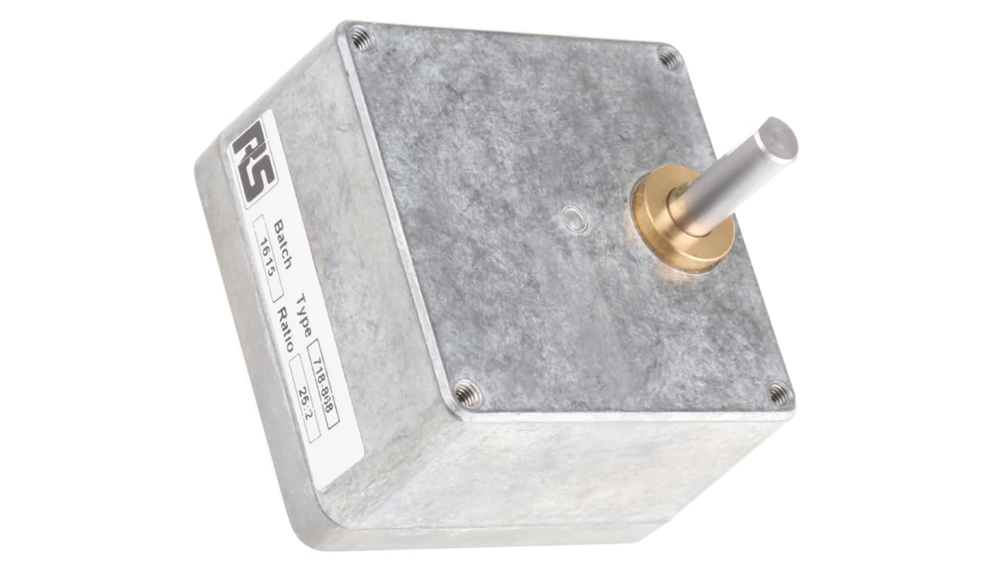 McLennan Servo Supplies 正齿轮箱, 25:2, 最大输出2.5 Nm