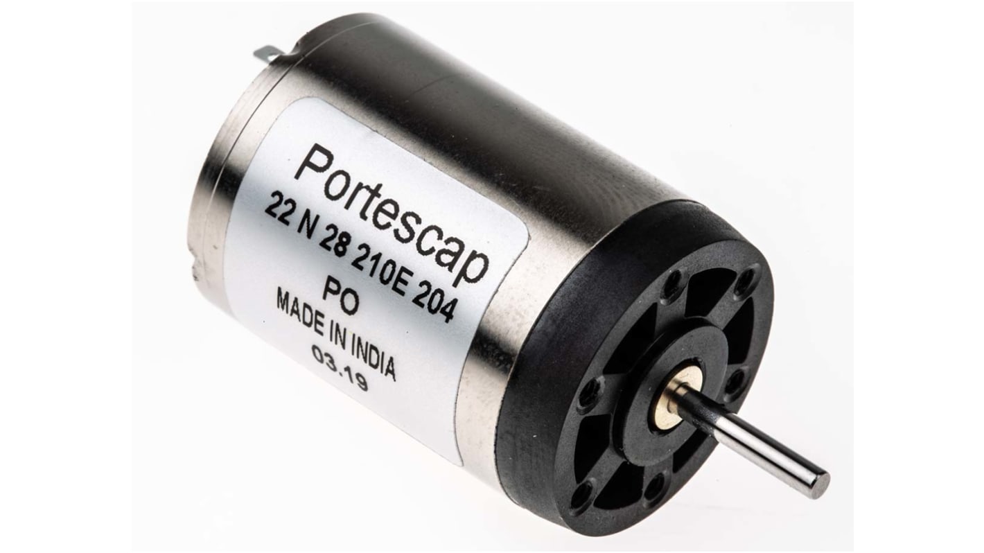 Rs-Online Motore c.c. Portescap 12 V CC 3 8 W 5900 giri/min