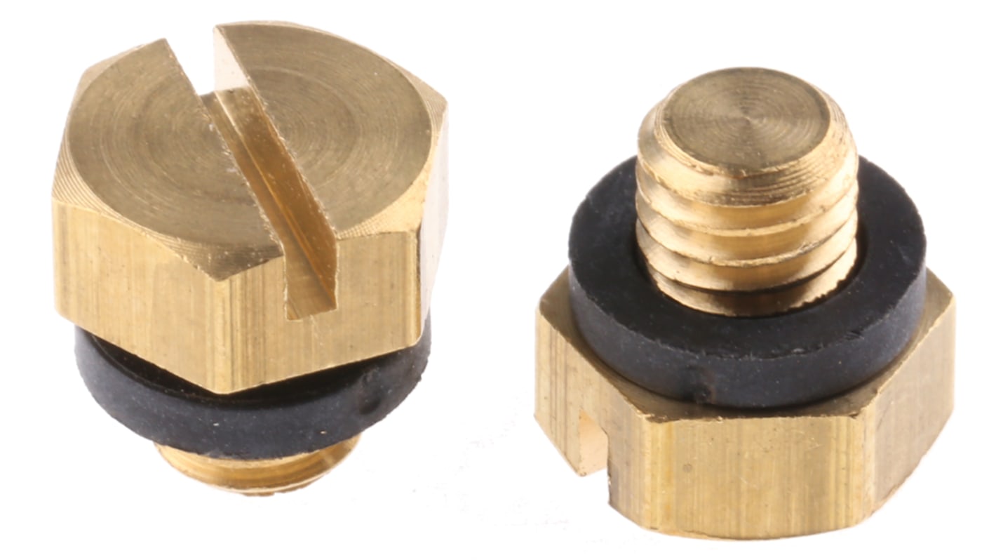 Legris M5 x 0.8 Brass Blanking Plug