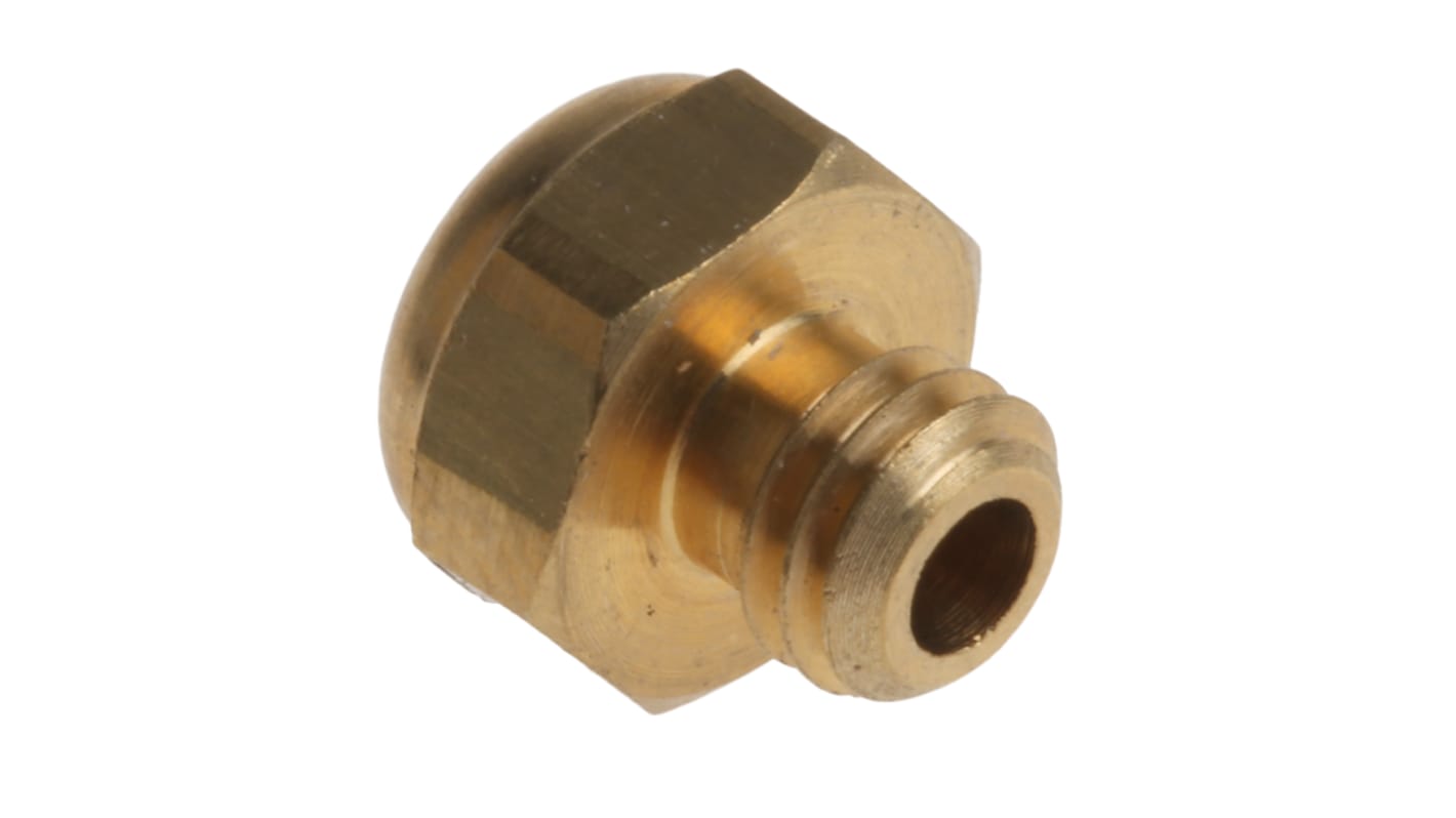 Legris 0673 Brass, Sintered Bronze 12bar Pneumatic Silencer, Threaded, M5 Male