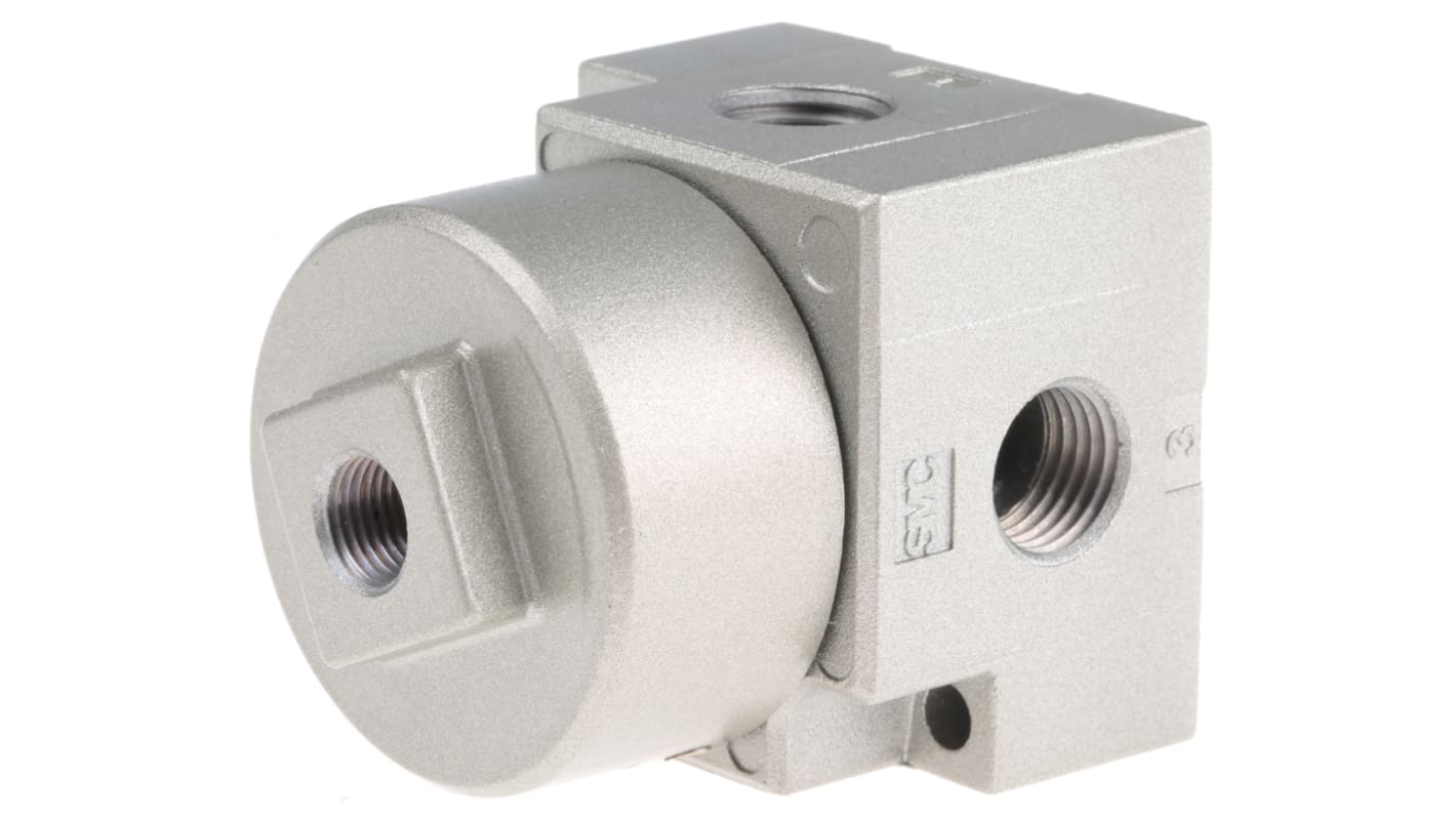 SMC 3/2 Pneumatic Solenoid Valve - Spring/Pilot Rc 1/4 VTA315 Series