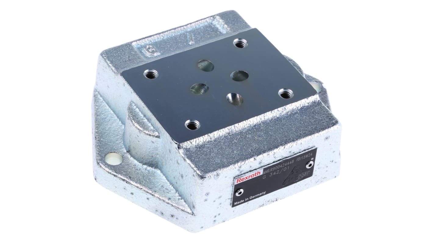 Bosch Rexroth 阀板, G 3/8in螺纹接口, G341系列