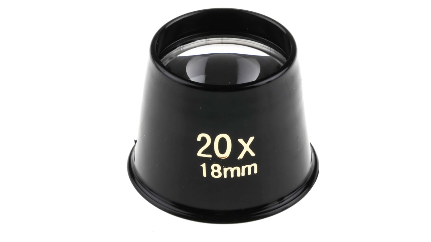 RS PRO Magnifier, 20X x Magnification, 30mm Diameter