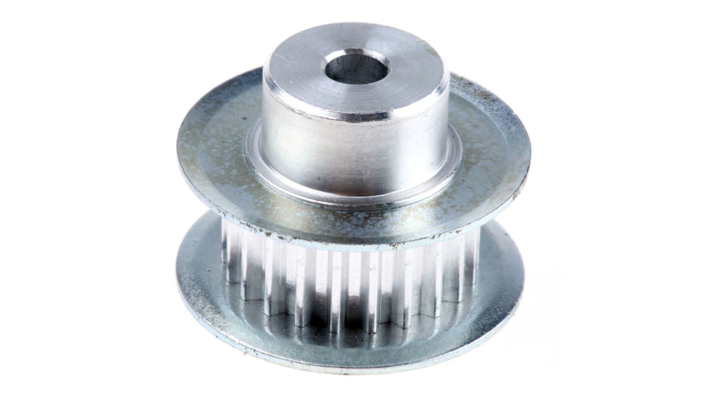 RS PRO Timing Belt Pulley, Aluminium 6mm Belt Width x 2.5mm Pitch, 22 Tooth