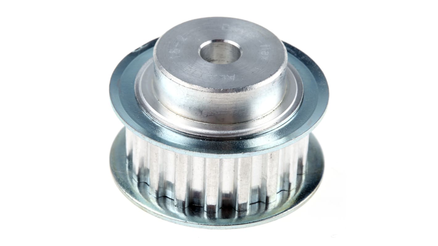 RS PRO Timing Belt Pulley, Aluminium 10mm Belt Width x 5mm Pitch, 18 Tooth