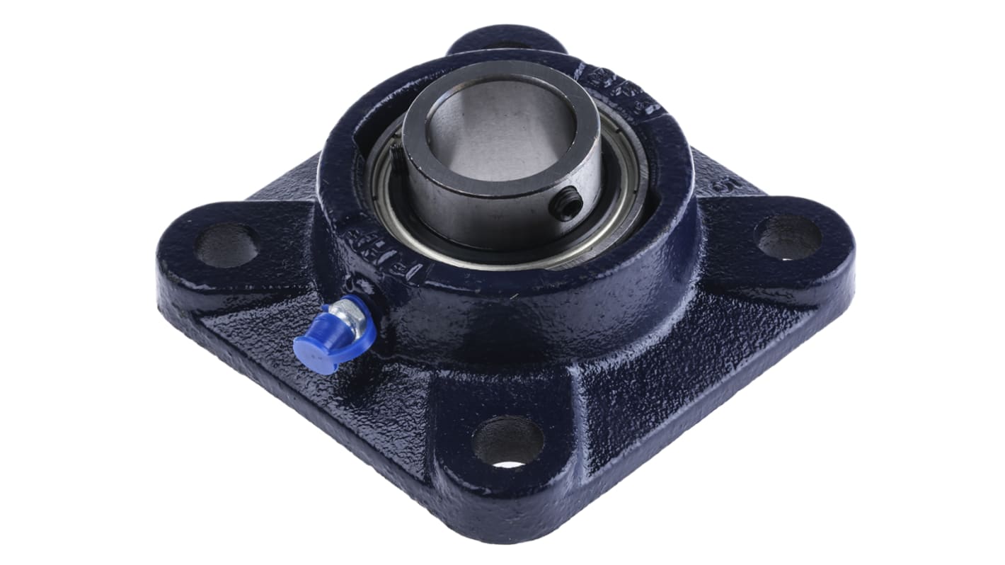 4 Hole Flange Bearing Unit, SF25, 25mm ID