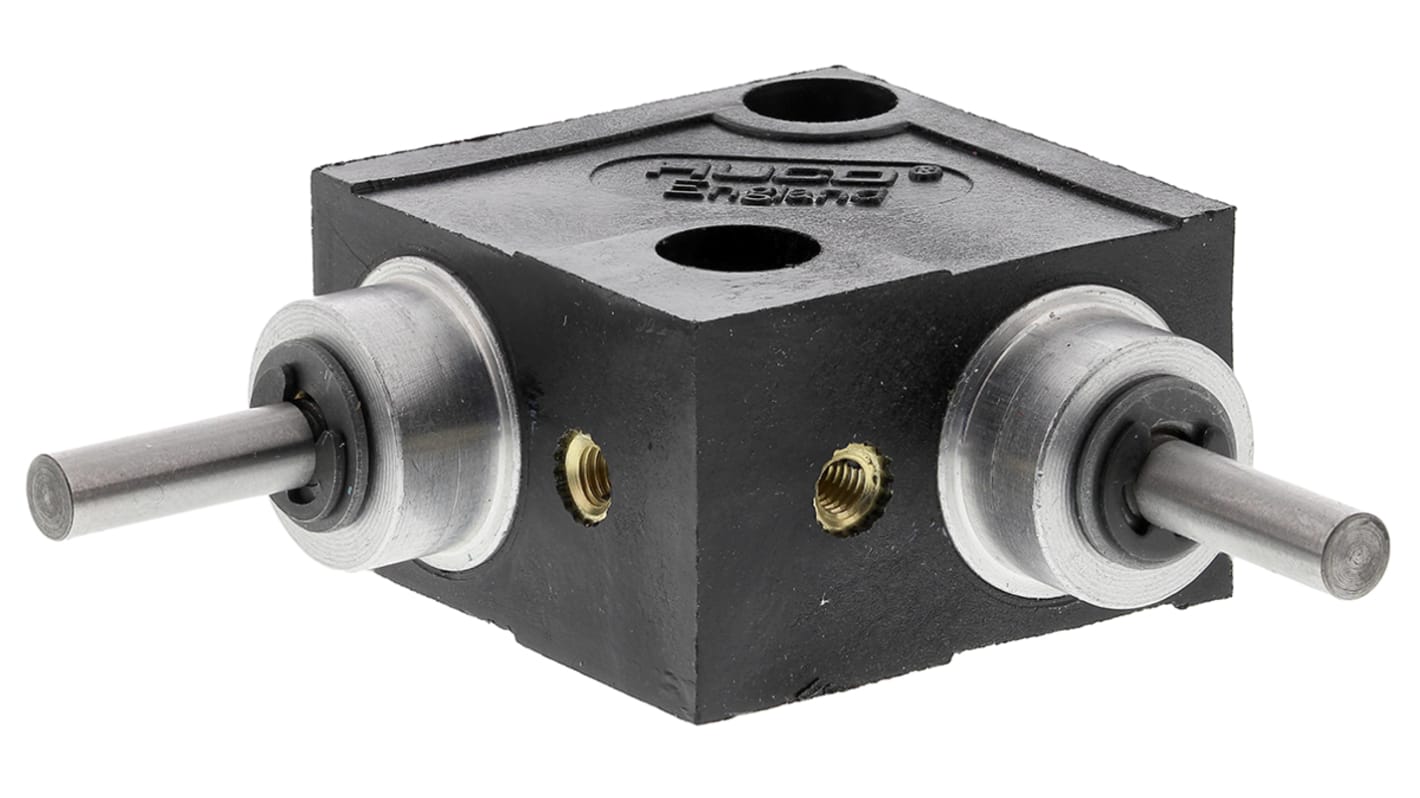 Huco L Gearbox, 1:1 Gear Ratio, 0.68 Nm Maximum Torque