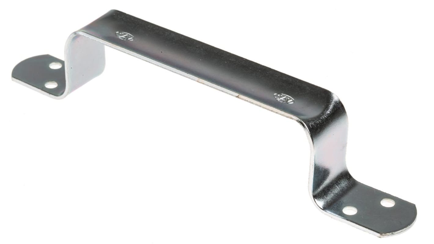 RS PRO Chrome Silver Steel Handle 30 mm Height, 18mm Width, 152mm Length
