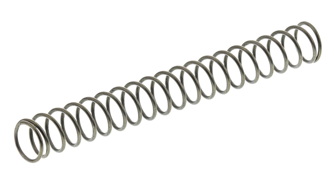 Molla a compressione RS PRO in Acciaio legato, Ø 4.4mm, L. 35.5mm, 0.22N/mm