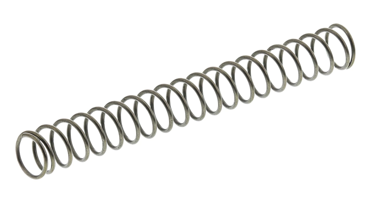 RS PRO Alloy Steel Compression Spring, 35.5mm x 4.4mm, 0.22N/mm