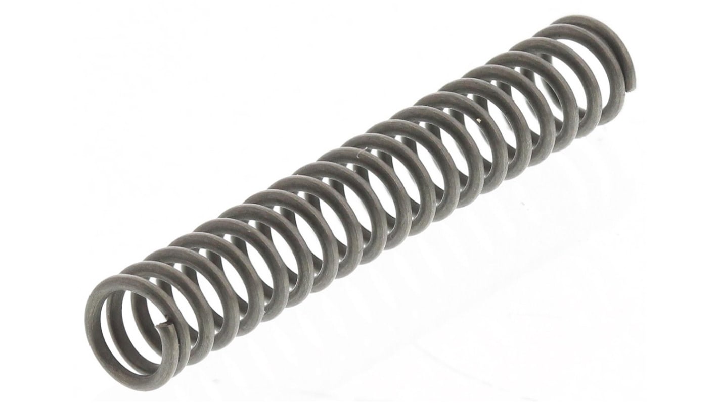 Molla a compressione RS PRO in Acciaio legato, Ø 3.7mm, L. 23.5mm, 1.05N/mm