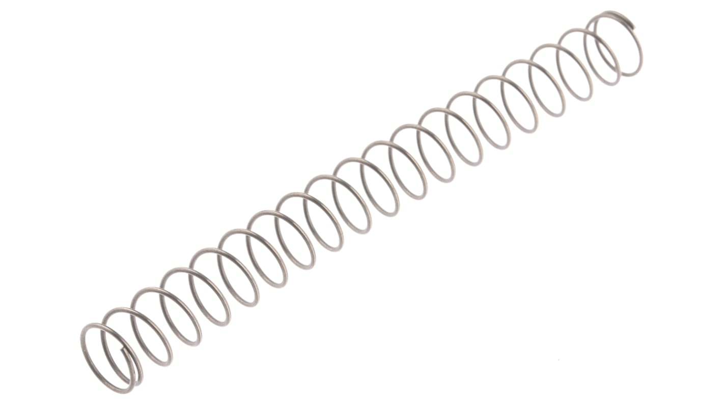 Molla a compressione RS PRO in Acciaio legato, Ø 8.63mm, L. 80.5mm, 0.17N/mm