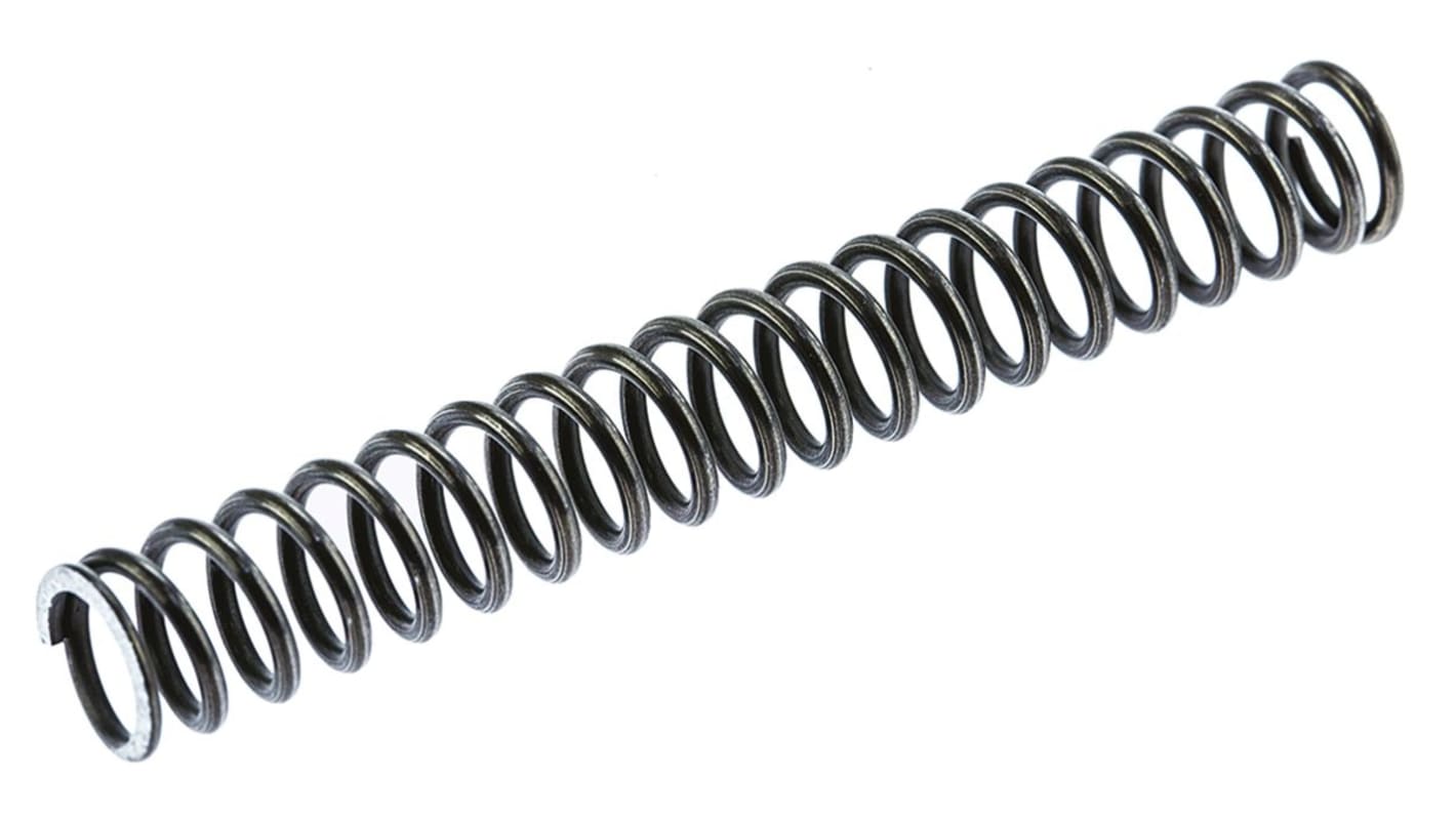 RS PRO Alloy Steel Compression Spring, 69mm x 9.25mm, 2.69N/mm