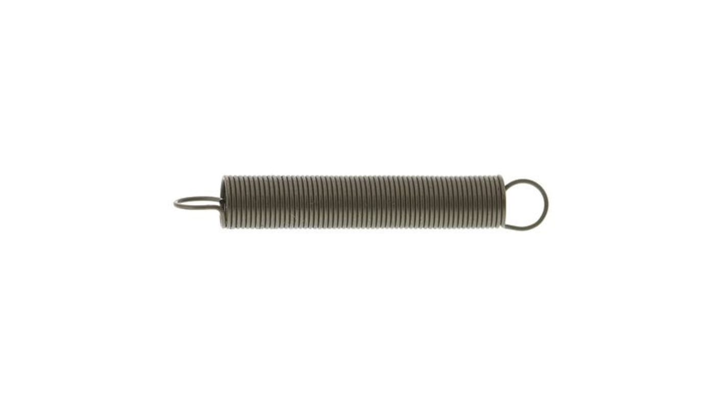 RS PRO Steel Extension Spring, 27.2mm x 4mm