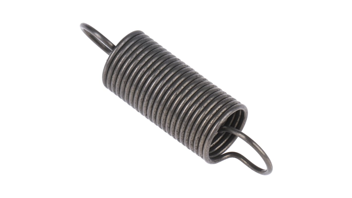 RS PRO Steel Extension Spring, 32.6mm x 9mm