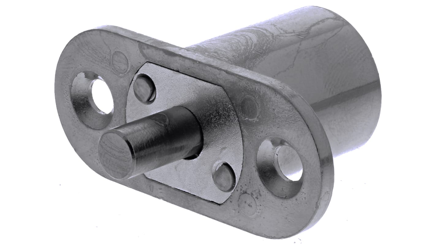 Euro-Locks a Lowe & Fletcher group Company Plunger Lock, 28.5mm Panel-to-Tongue, 24.2 x 20mm Cutout, Key Unlock