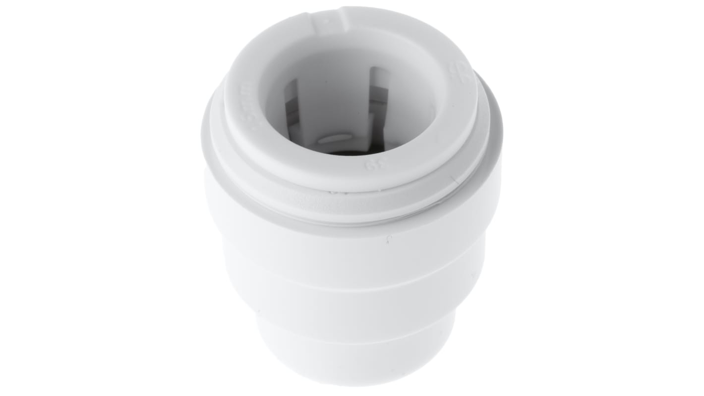 JG Speedfit Plastic Pipe Fitting Push Fit End Stop, 15mm