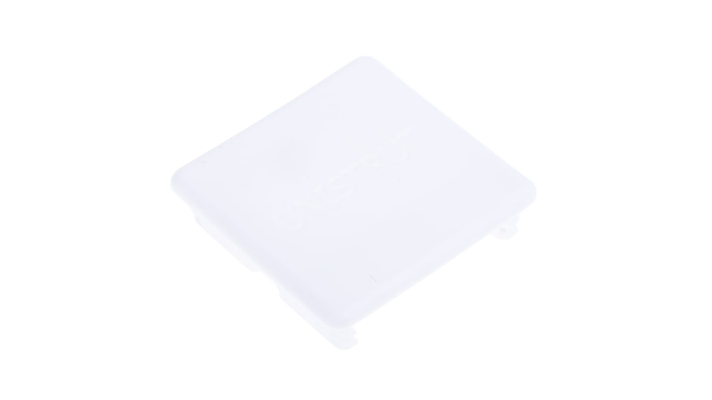 Unistrut PVC端盖, 白色, 0.01kg, 适用于41 x 41mm槽架