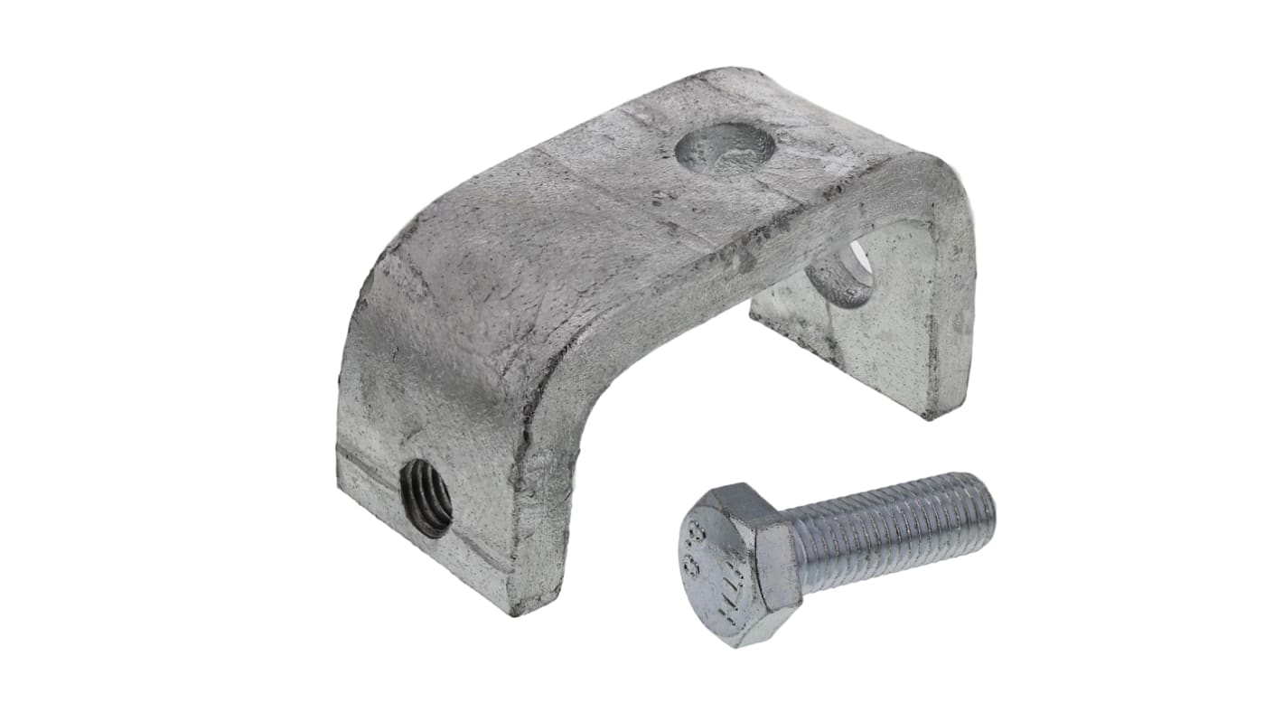Unistrut 工字钢夹钳, C 型夹, 钢制, 0.43kg重, 适合41 x 41mm槽架