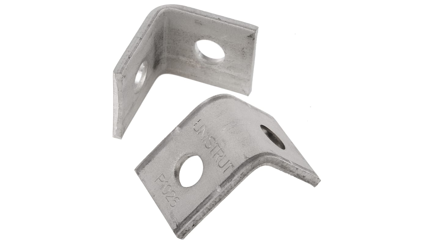 Staffa angolare Acciaio inox Unistrut P 1026 SS 47 x 50mm x 41mm 2 fori Acciaio inox