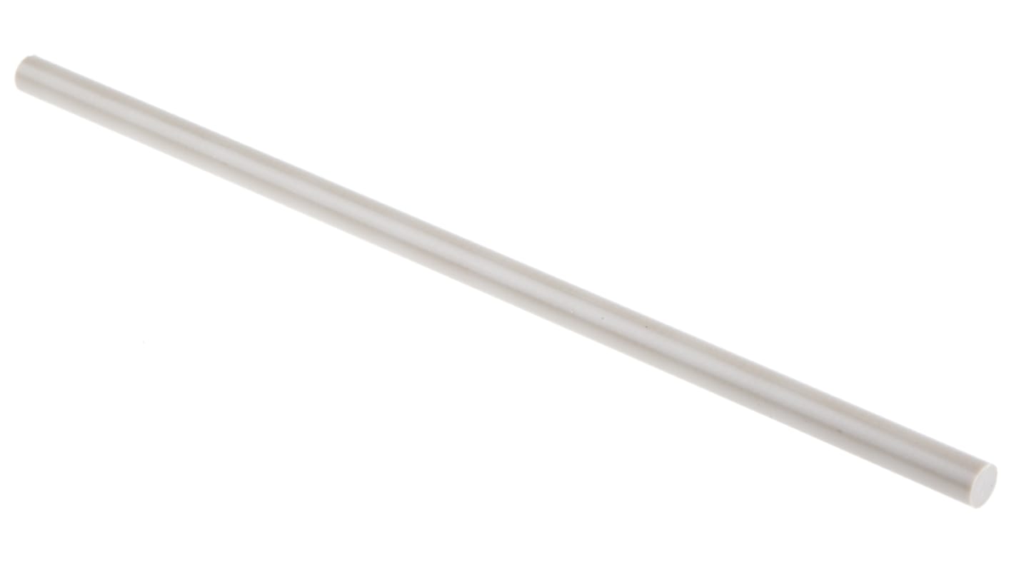 RS PRO Beige Polyetheretherketone PEEK Rod, 300mm x 10mm Diameter