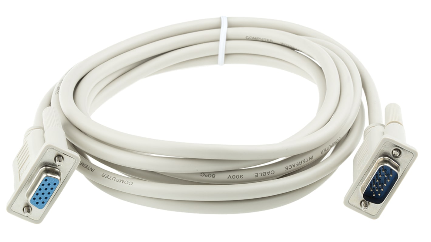 Roline Cable, 3m Grey