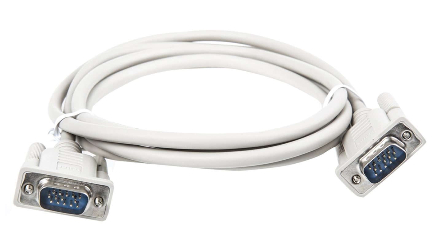 Kabel VGA długość 1.8m Szary Roline