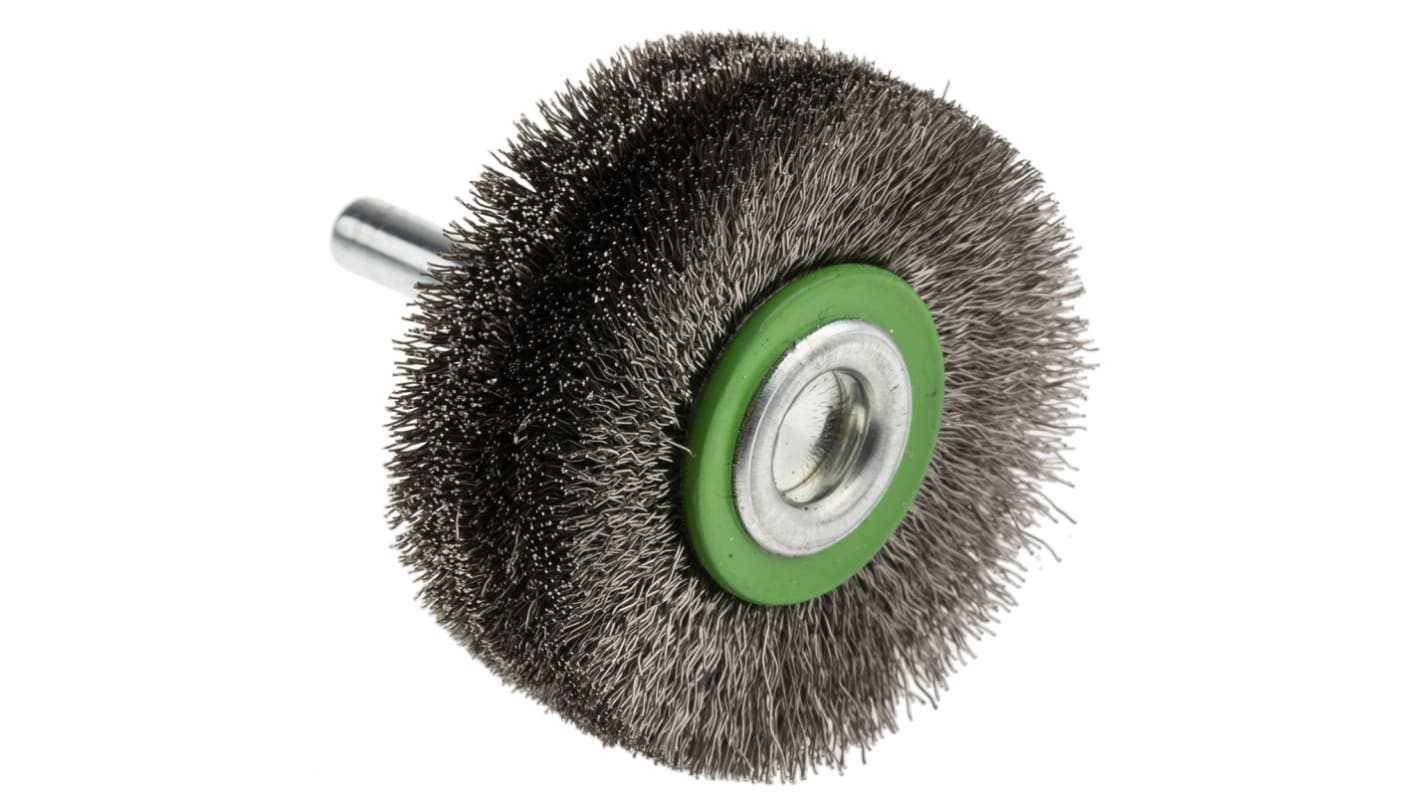 RS PRO Stainless Steel Abrasive Circular Brush, 15000rpm, 50mm Diameter