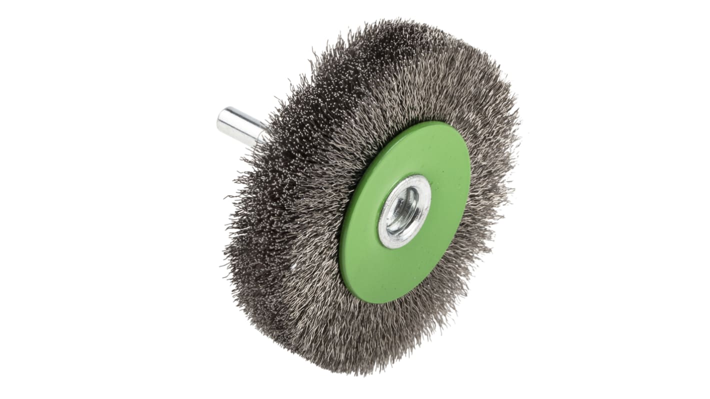 RS PRO Stainless Steel Abrasive Circular Brush, 15000rpm, 70mm Diameter