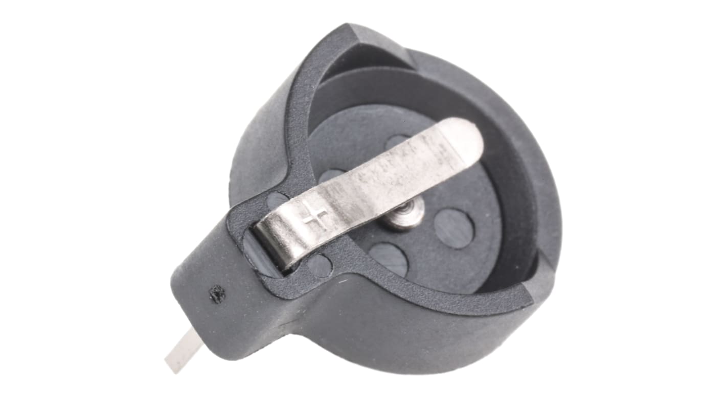 Keystone CR1216, CR1225 Battery Holder, Top Spring Arm Contact