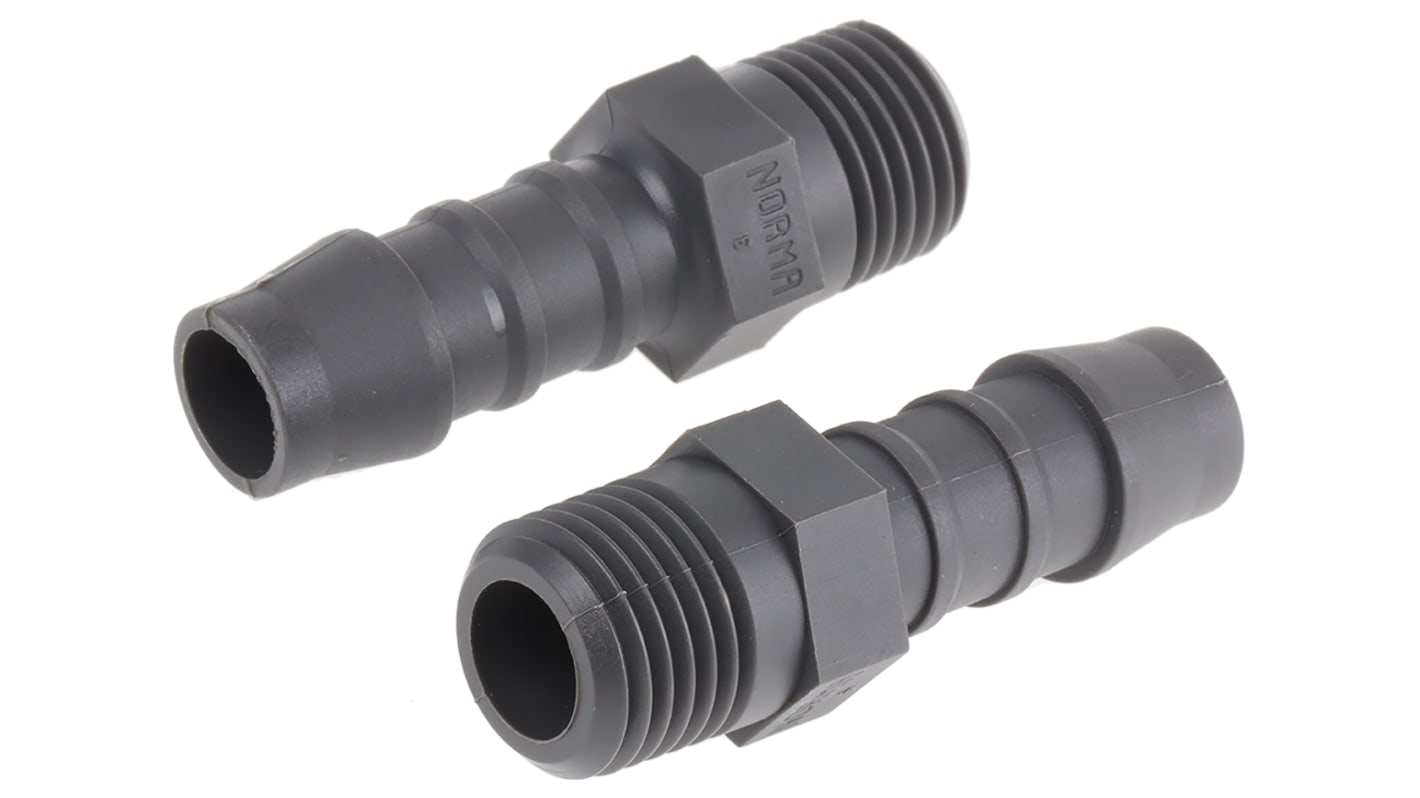 Złącze do węży średnica wew: 10mm Adapter końcówki węża 1/4cal RS PRO