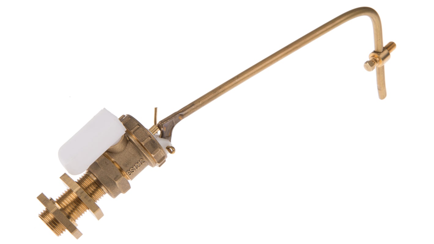 Pegler Yorkshire 塑料浮球阀, 高压型, 1/2in连接, 14 bar最大工作压力