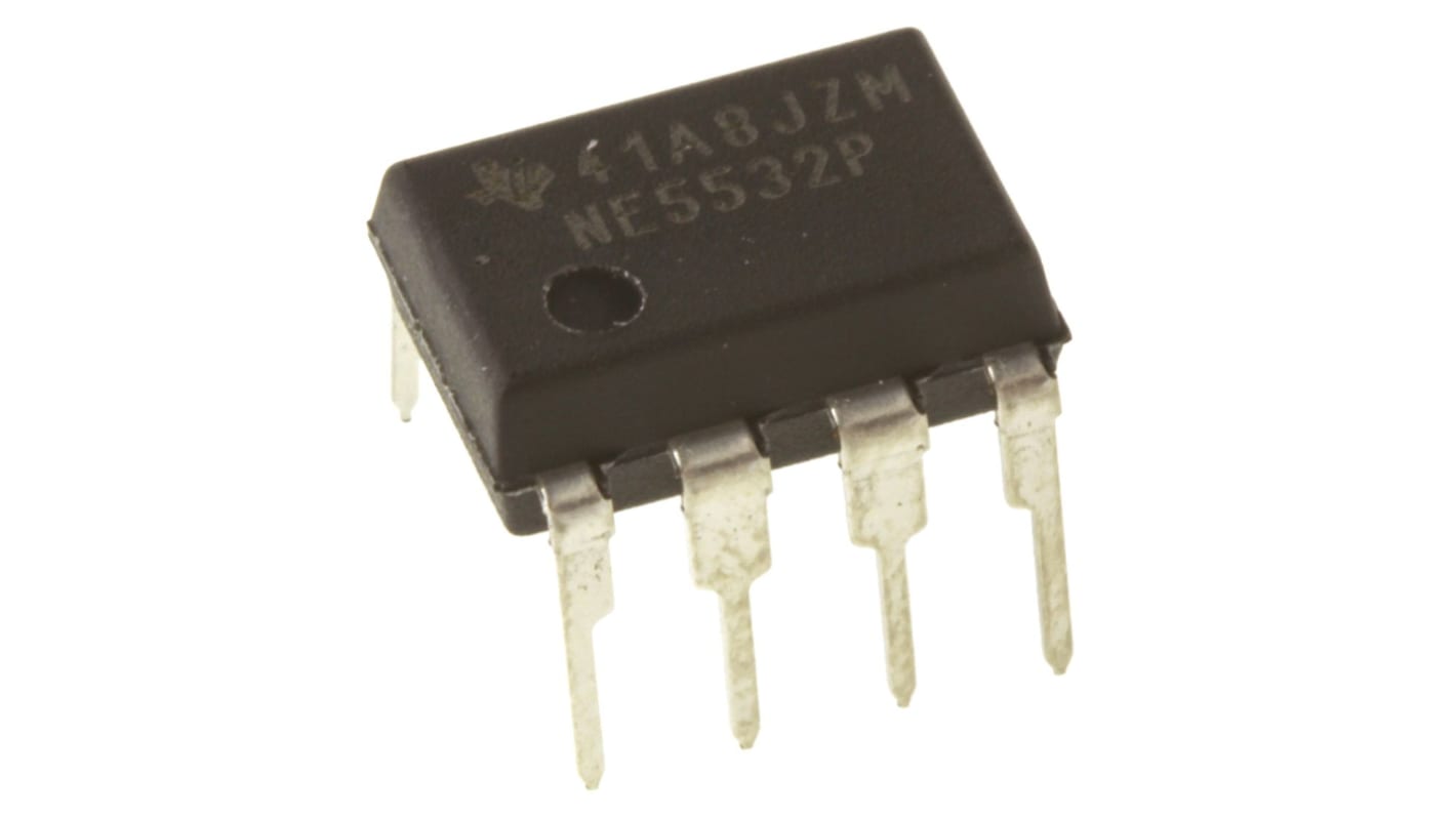 NE5532P Texas Instruments, Op Amp, 10MHz, 8-Pin PDIP