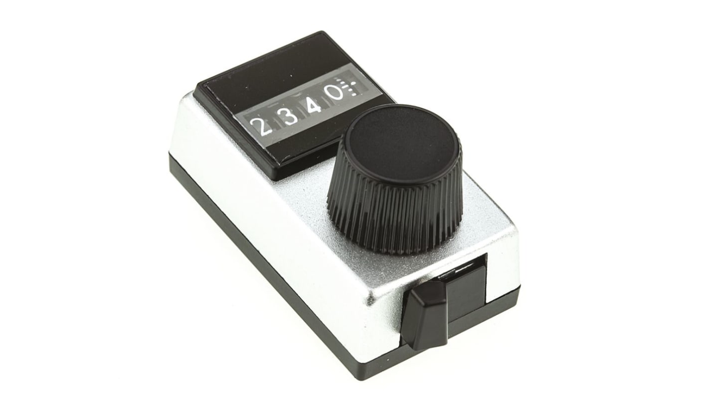 Vishay プラスチック ノブ, 6.35mm, 丸型軸 直径:17.7mm, ダイヤル