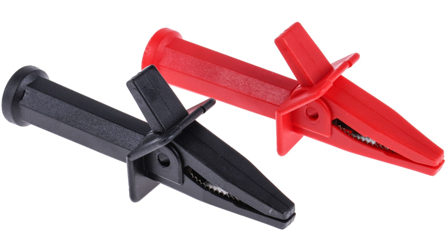 RS PRO Crocodile Clip Crocodile Clip Connection