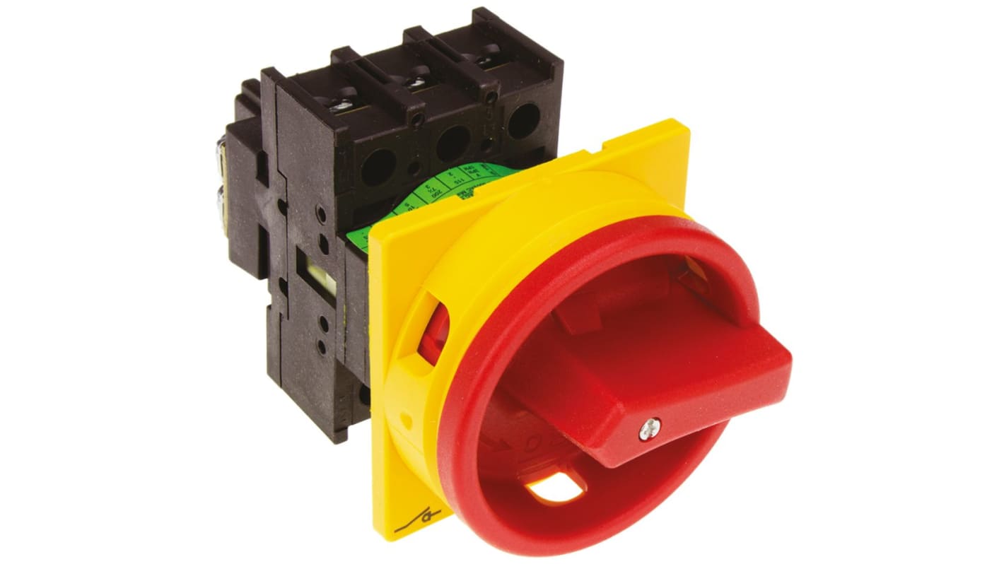 Interruptor seccionador, 3P, NA, Corriente 32A, Potencia 15kW, IP65 P1-32/EA/SVB