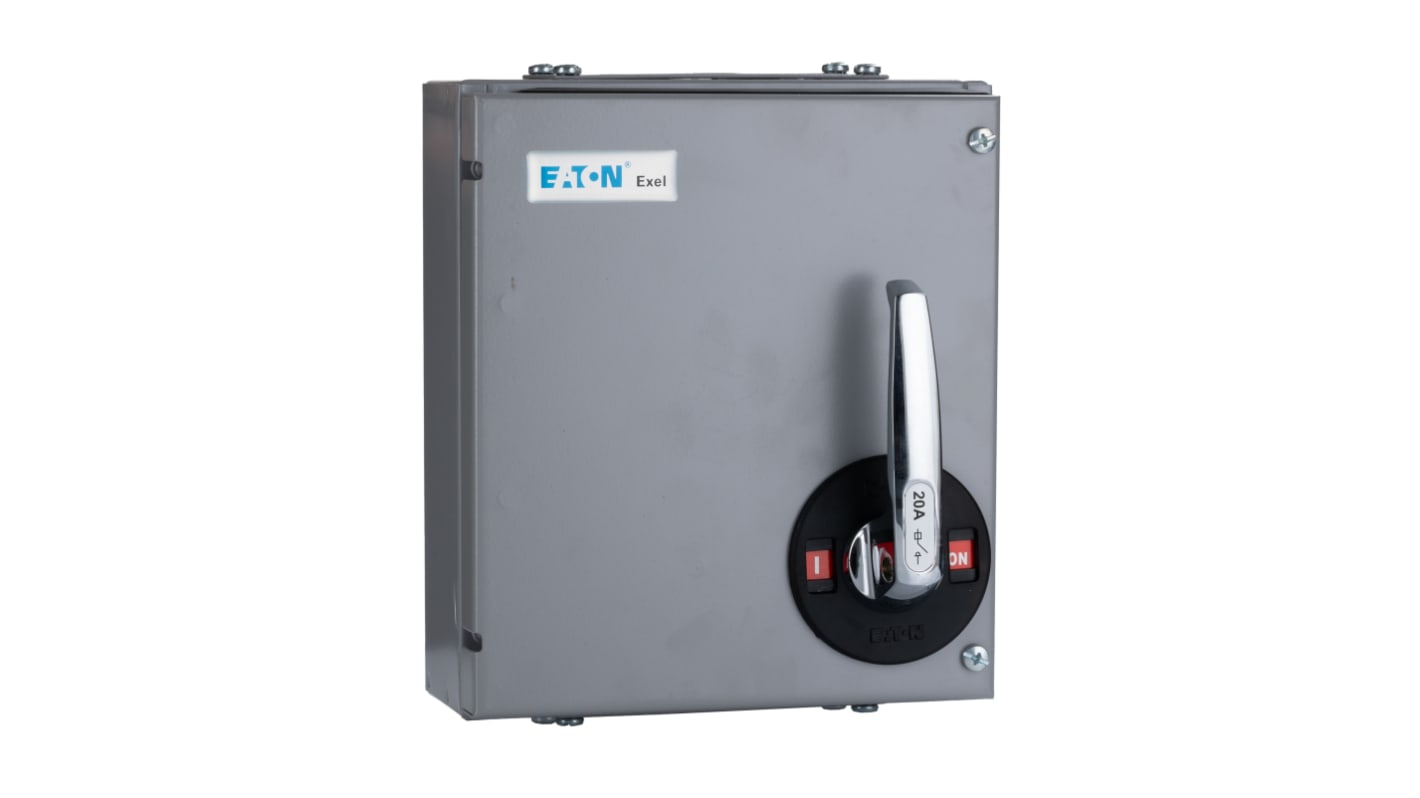 Eaton 熔断器式隔离开关, SP极, 最大20A, 表面安装, 1相, SA2熔断器