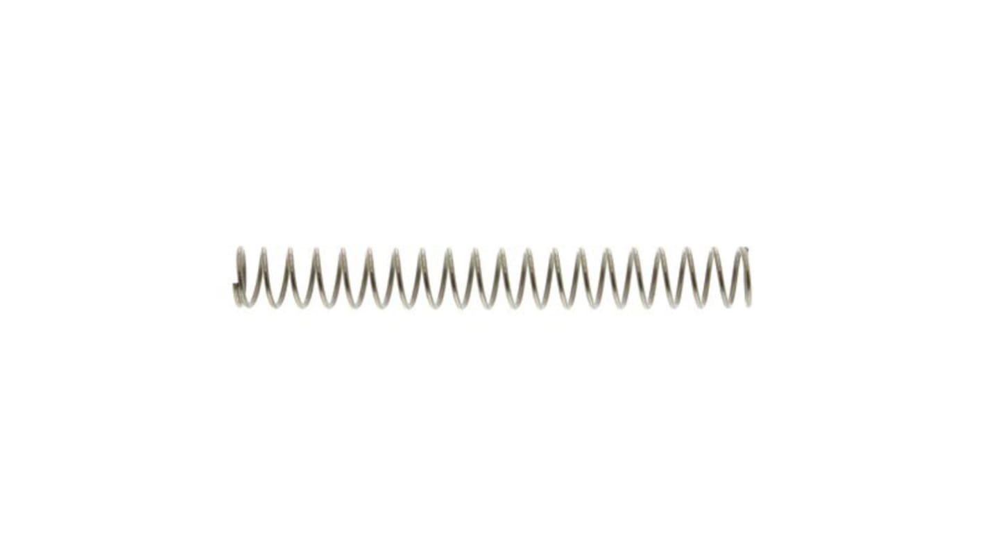 RS PRO Stainless Steel Compression Spring, 35.5mm x 4.4mm, 0.18N/mm