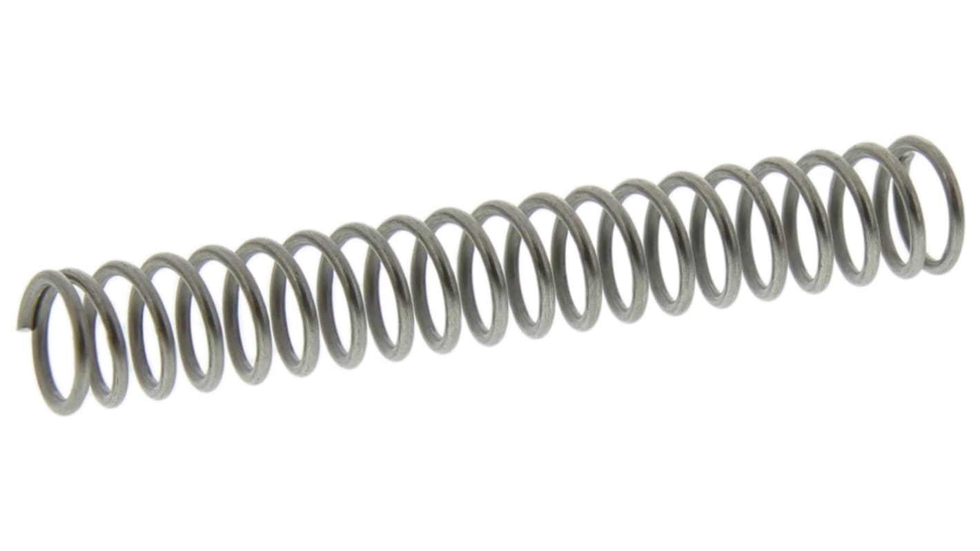 RS PRO Nyomórugó Rozsdamentes acél, 38.5mm x 5.63mm, 0.58N/mm