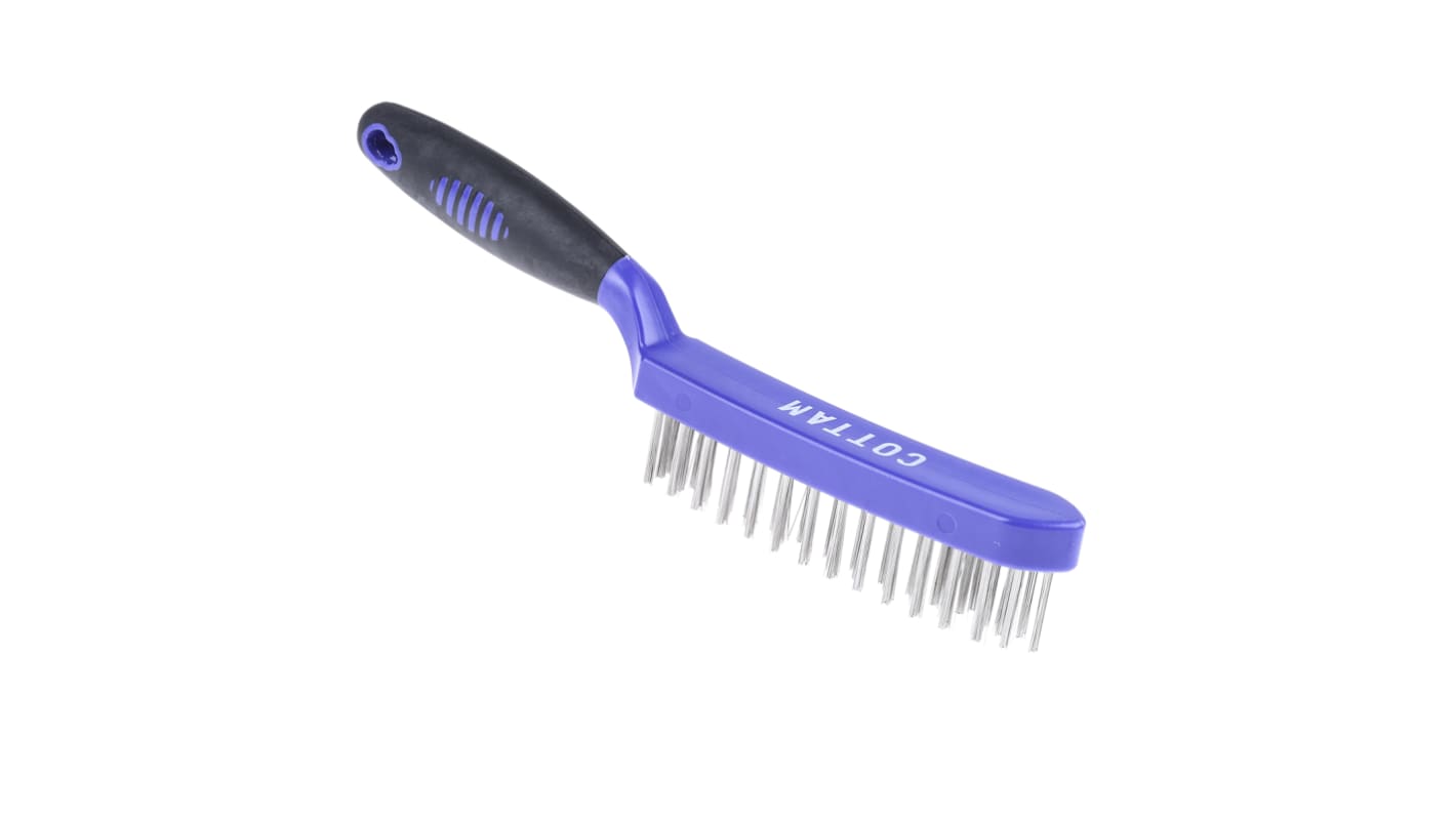 Cottam Brass Wire Brush, For Engineering, General Cleaning, Rust Remover