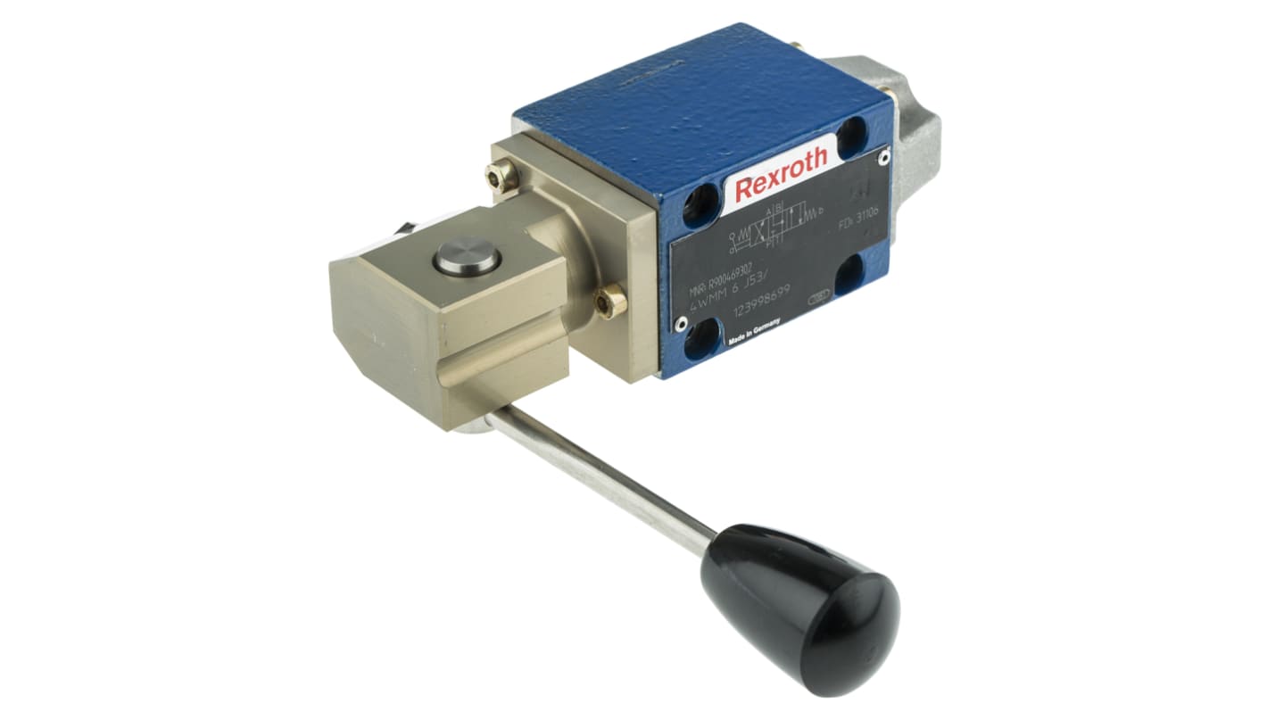 Vanne de commande directionnelle Bosch Rexroth, réf R900469302, CETOP 3, tiroir type J