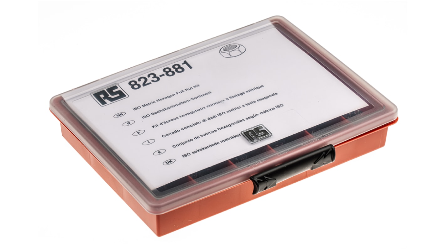 RS PRO 2140件 钢 六角全高螺母 螺母座
